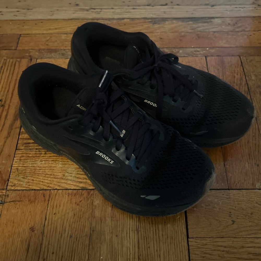 Women’s Brooks Adrenaline GTS 23 Supportive Running Shoes, Black - 8.5 M
